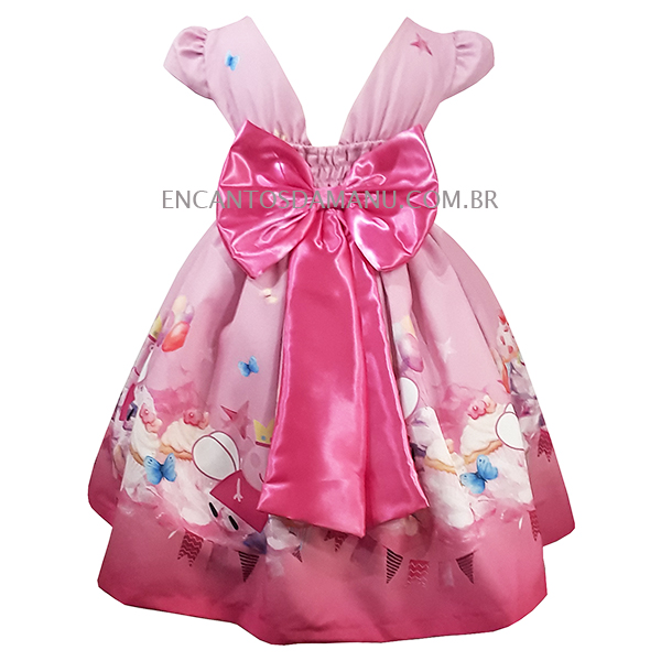 vestido peppa pig luxo