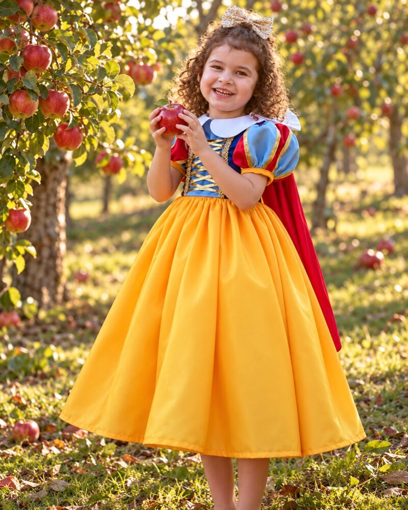 Vestido Branca de Neve