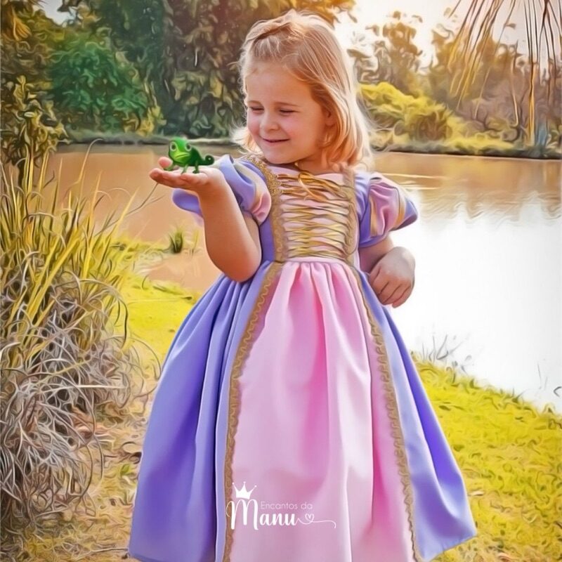 Vestido Rapunzel