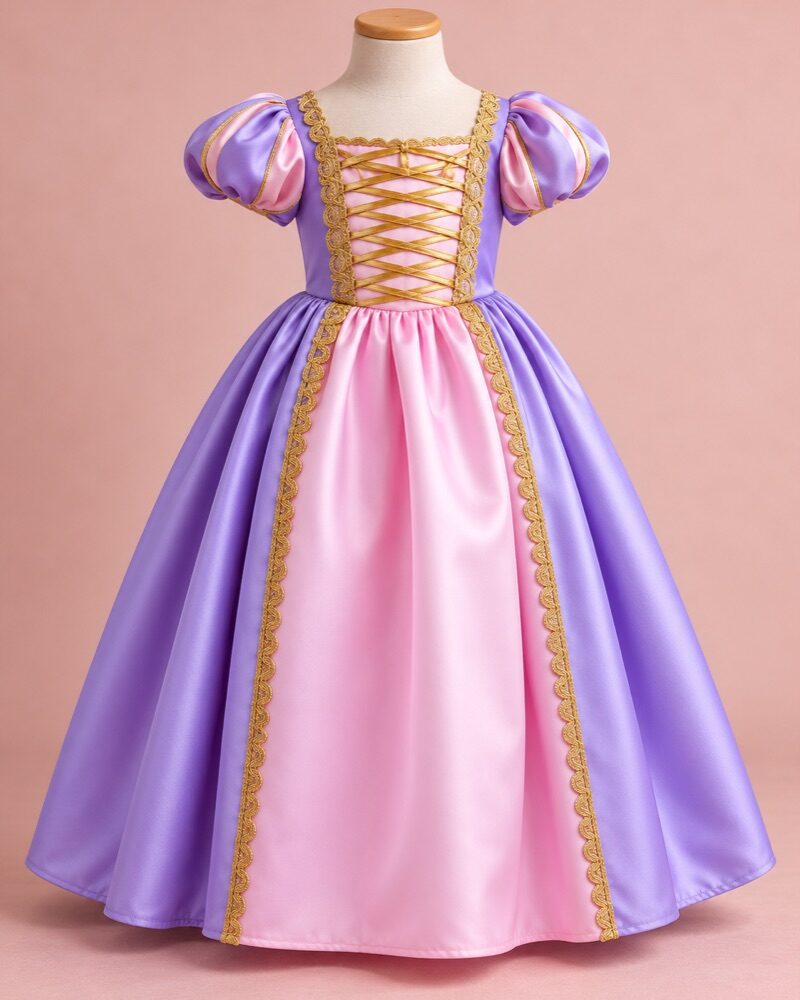 Vestido Rapunzel